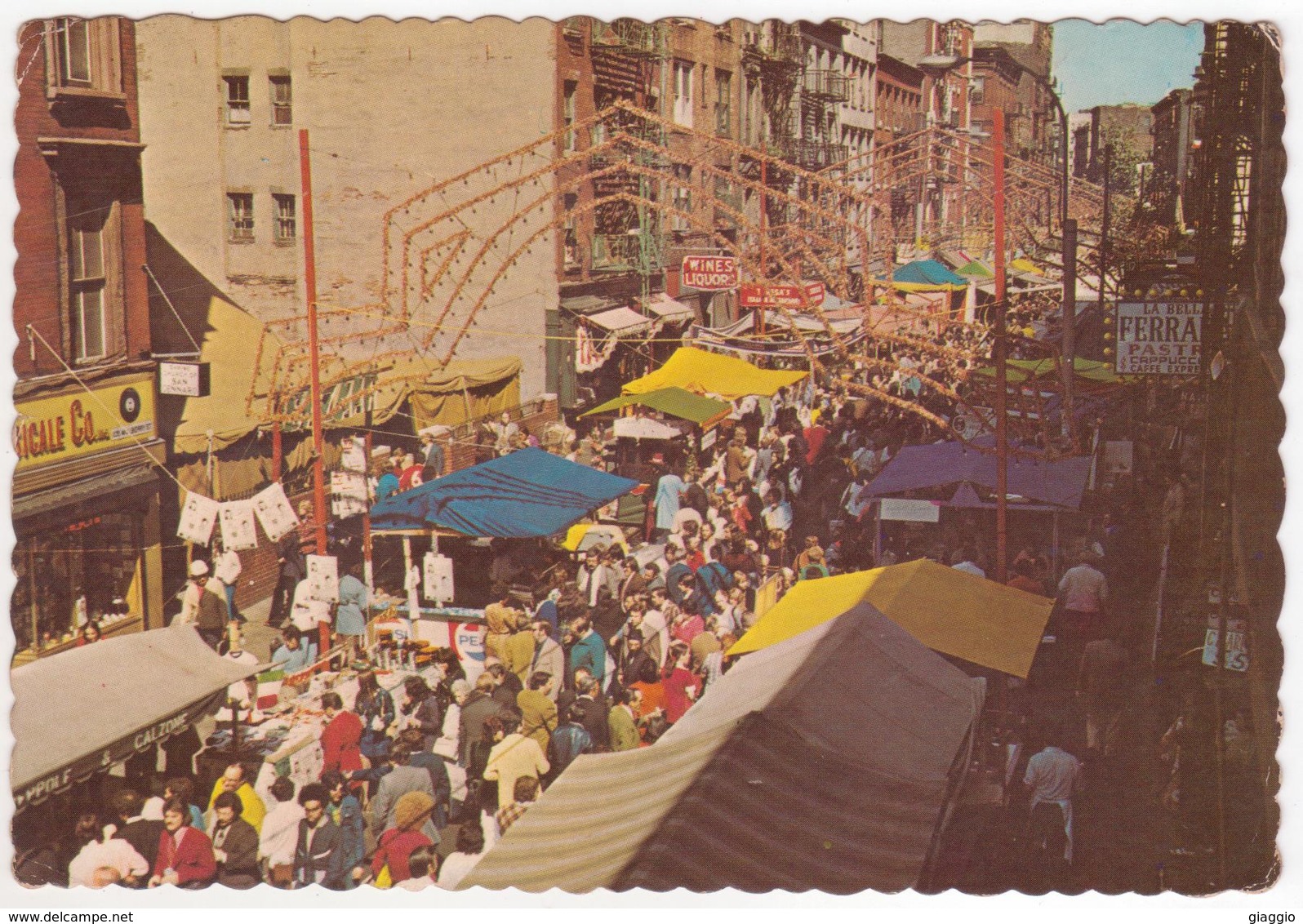 °°° 13802 - USA - NY - NEW YORK - THE FEAST OF SAN GENNARO - 1975 With Stamps °°° - Manhattan