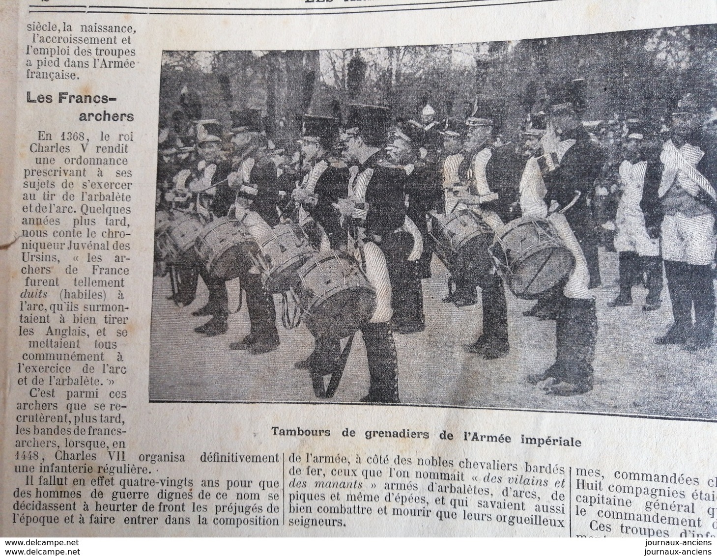 1904 L'INFANTERIE FRANÇAISE - LES FRANCS ARCHÈRES - SÉANCE DE CANNE - COMPAGNIE CYCLISTE - SPORT PLEIN AIR - Andere & Zonder Classificatie