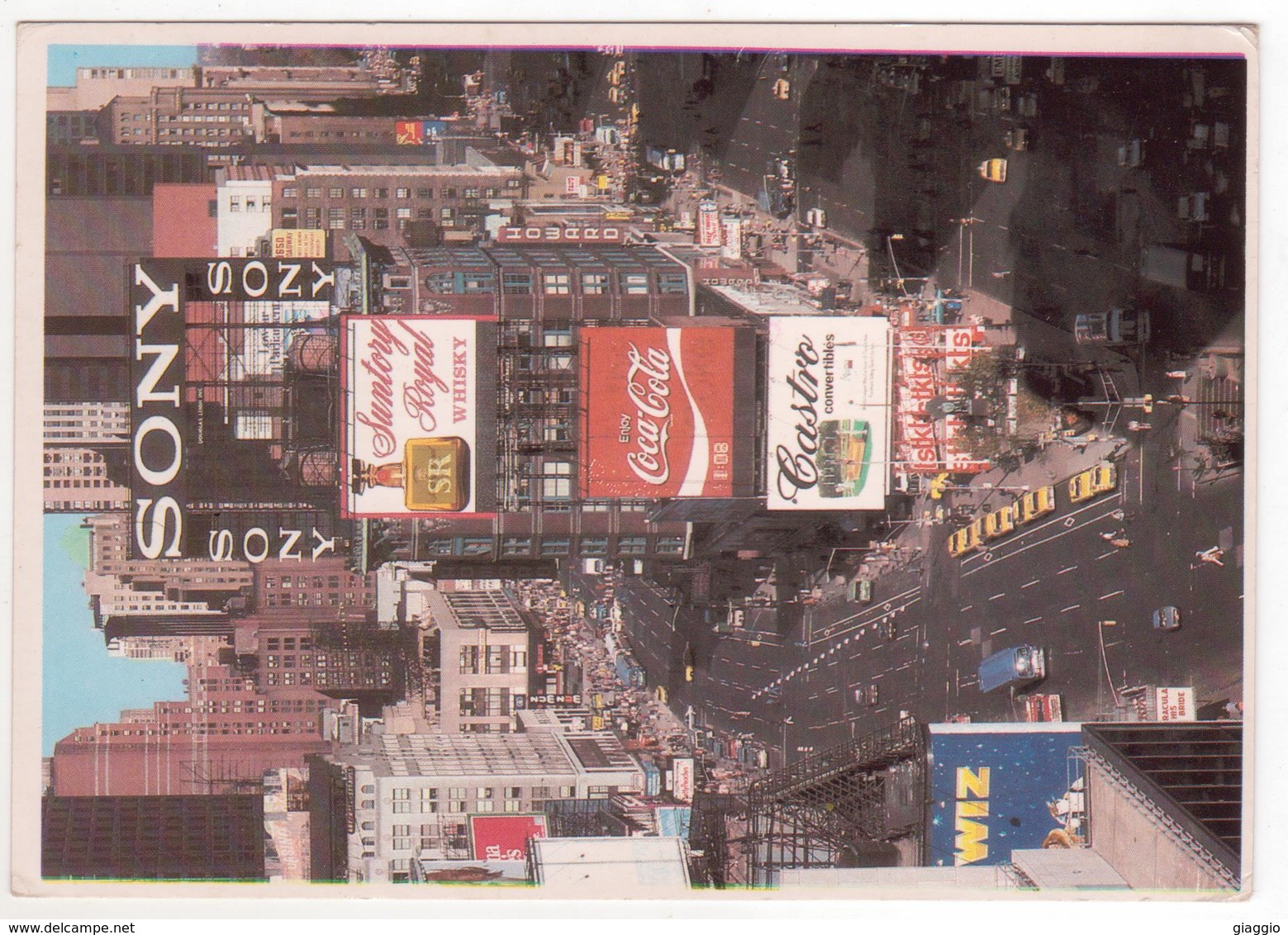 °°° 13804 - USA - NY - NEW YORK - TIMES SQUARE - 1985 With Stamps °°° - Time Square