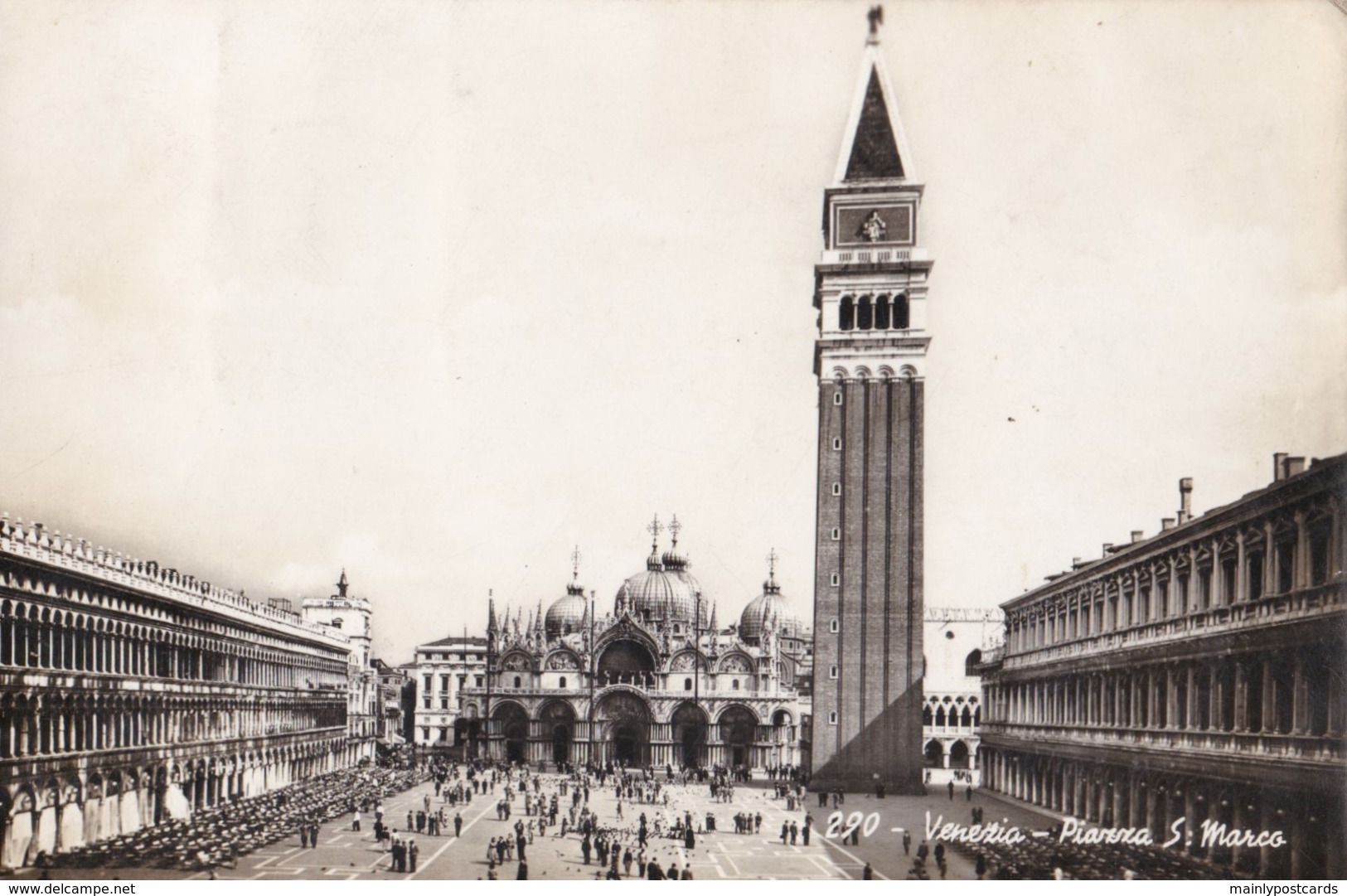 AQ59 Venezia, Piazza S. Marco - RPPC - Venezia