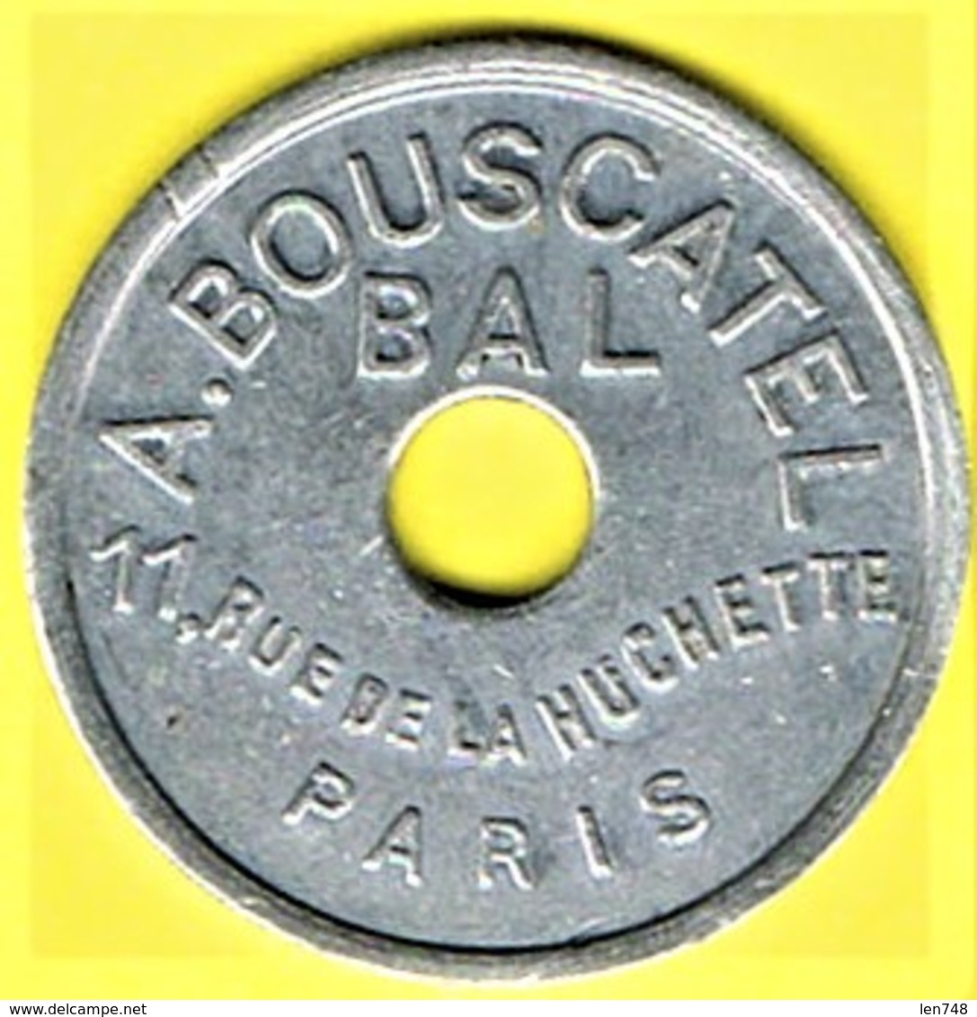 Nécessité - Jeton De Bal - BOUSCATEL - Paris 5ème - Monétaires / De Nécessité