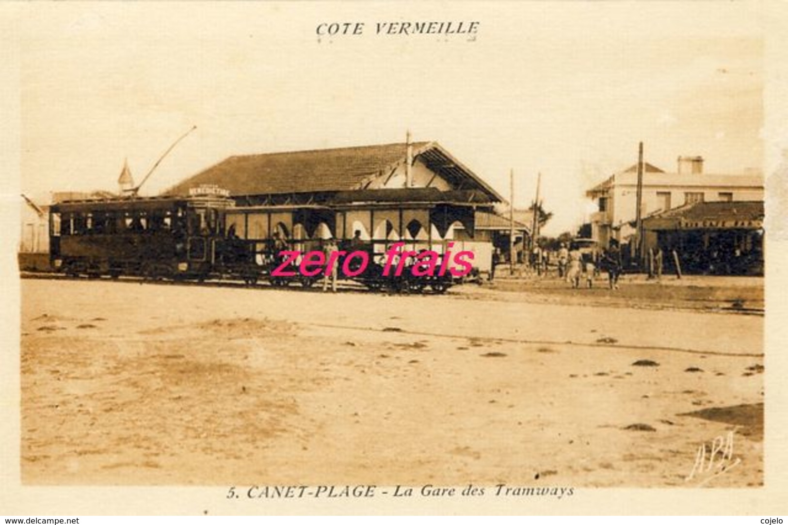 66 - Canet-Plage - La Gare Des Tramways - Canet Plage