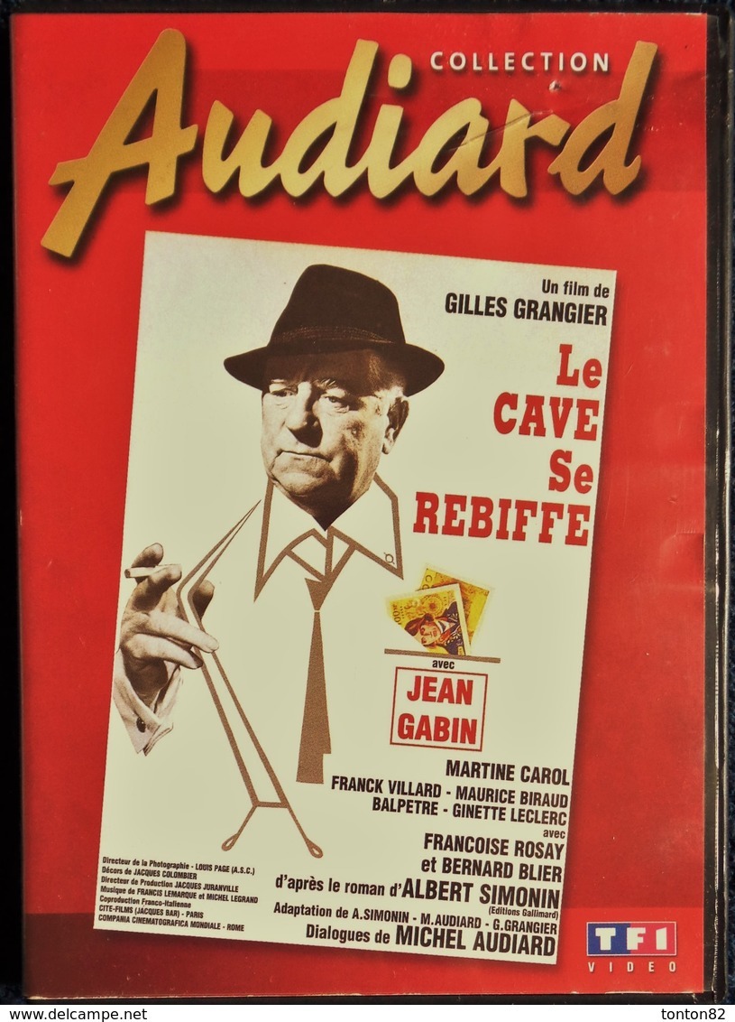 Le Cave Se Rebiffe - Film De Gilles Grangier - Jean Gabin - Maurice Biraud - Françoise Rosay - Bernard Blier . - Polizieschi