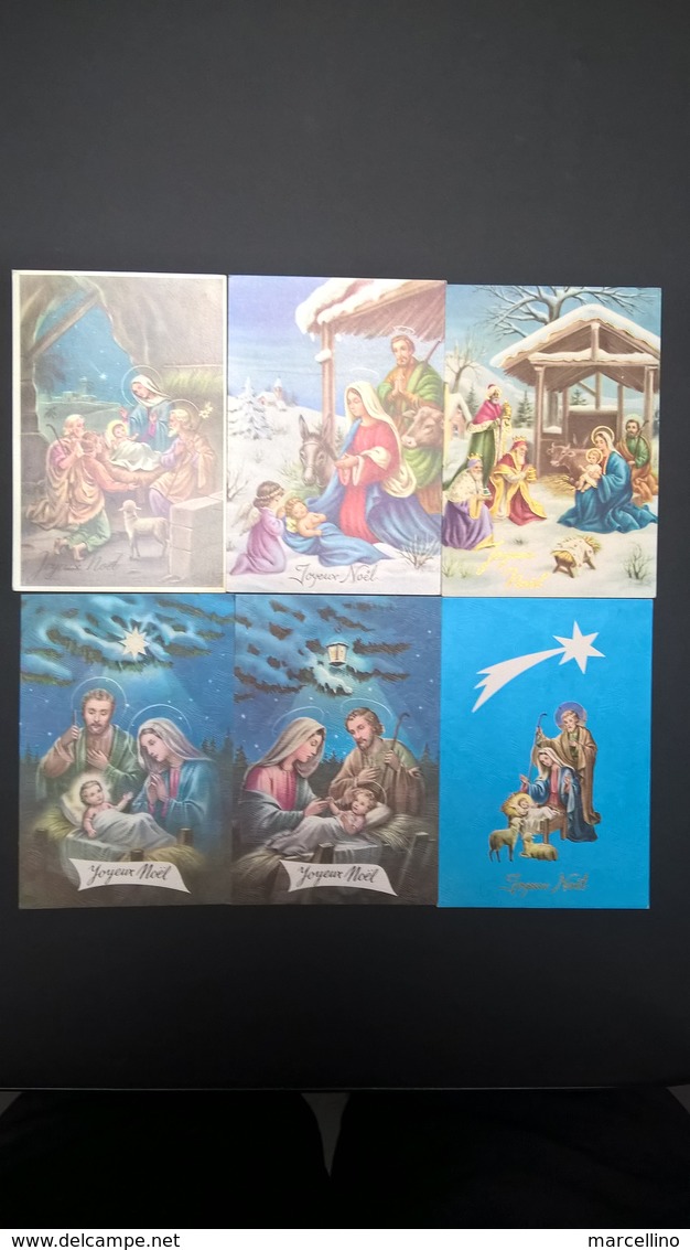 Beau lot de 57 cartes Joyeux Noël -- Kerstfeest --  Merry Christmas