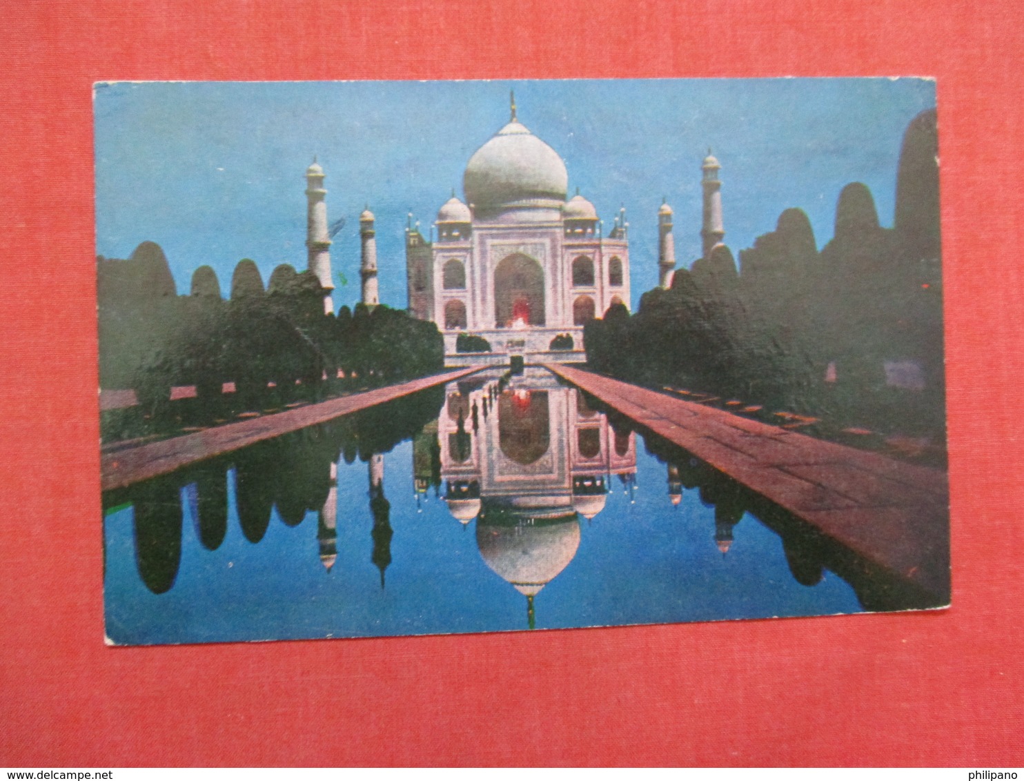 Taj Mahal Agra  Moon Light        India Has Stamps & Cancel    Ref    3579 - India