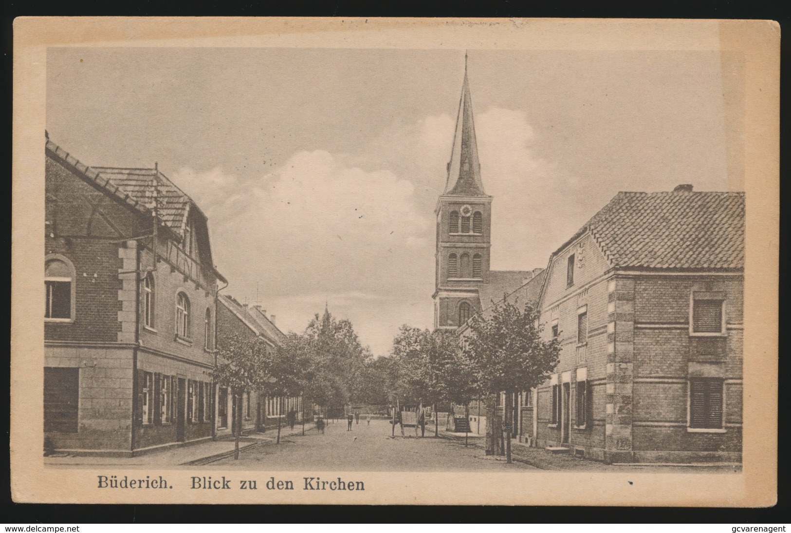 BÜDERICH   BLICK ZU DEN KIRCHEN - Meerbusch