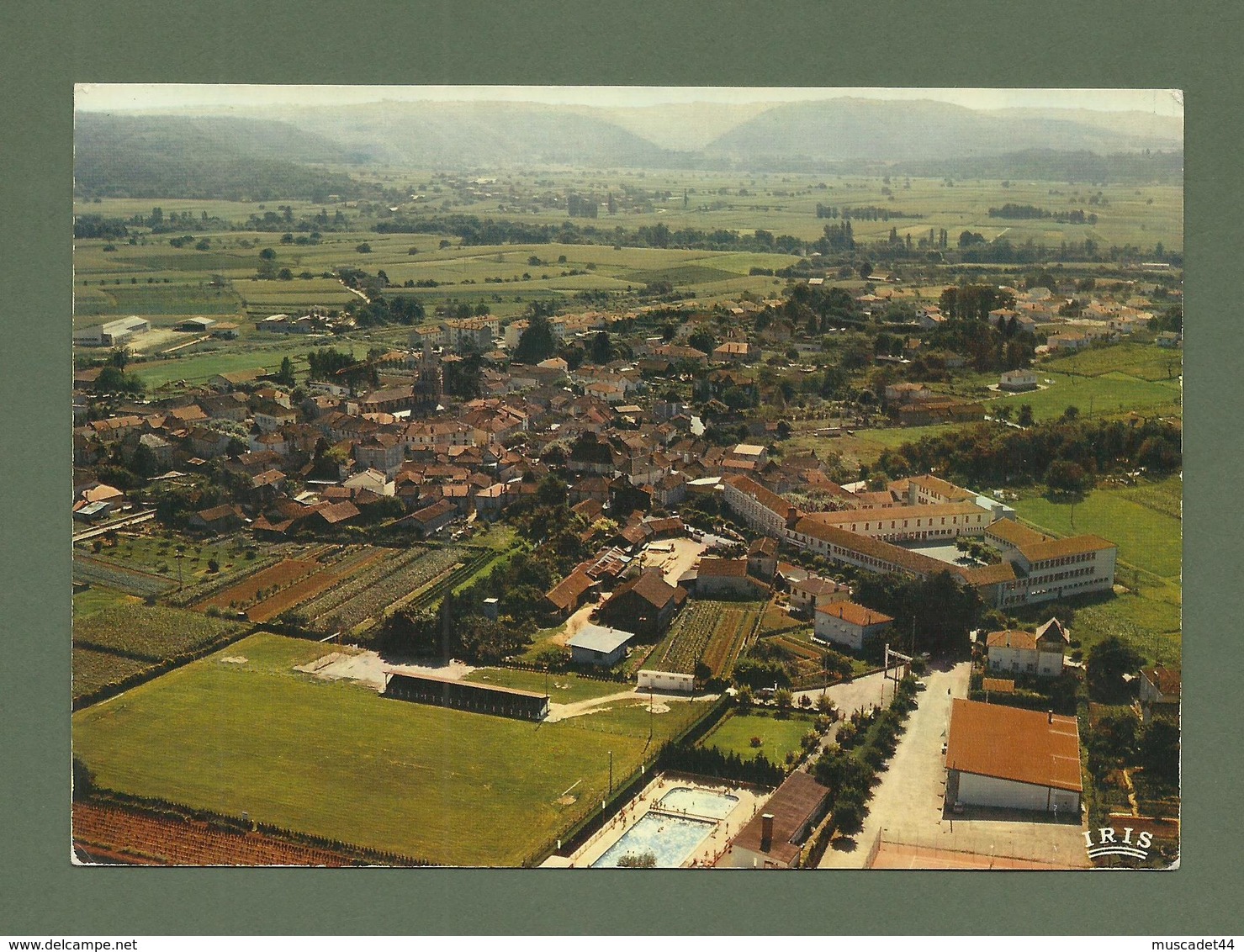 CARTE POSTALE 46 LOT PRAYSSAC VUE AERIENNE ET LES INSTALLATIONS SPORTIVES TERRAIN DE FOOT - Autres & Non Classés