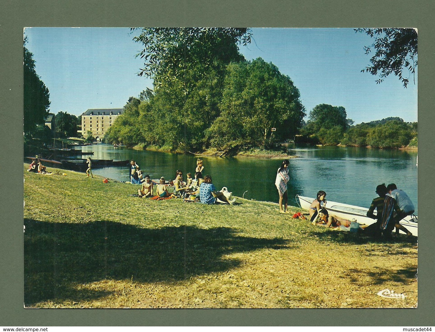 CARTE POSTALE 49 MAINE ET LOIRE  CHEFFES SUR SARTHE LA PLAGE ET LES BORDS DE LA SARTHE - Andere & Zonder Classificatie