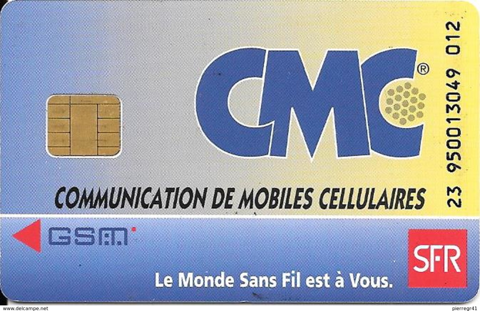 CARTE-PUCE-GSM-SFR-CMC-SF/CC2D-SD-PUCE D- TBE-RARE - Mobicartes (GSM/SIM)