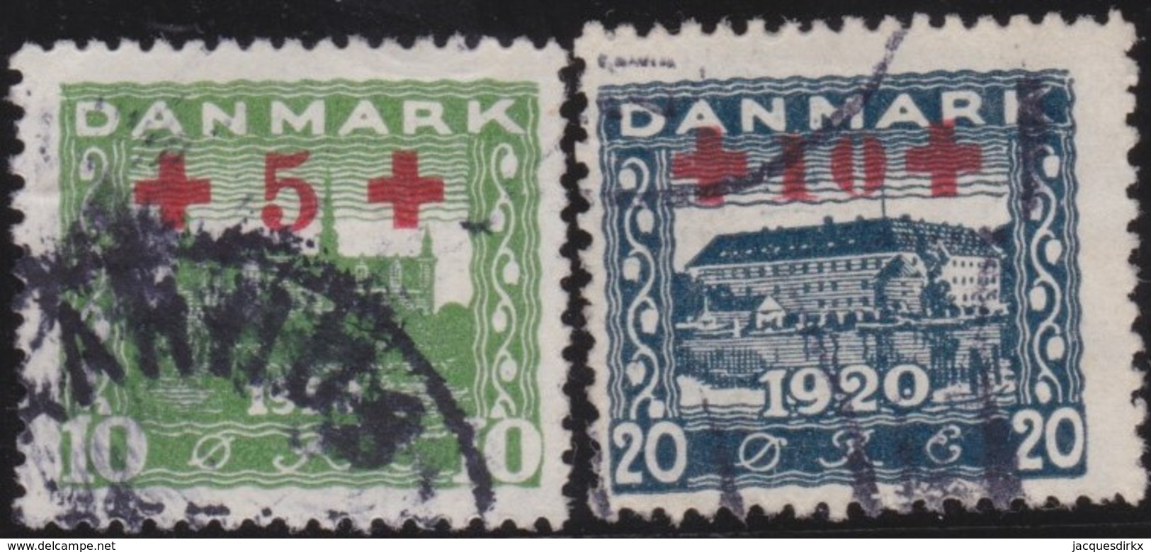 Danmark  .      Yvert   130/131       .       O     .         Cancelled   .    /   .   Gebruikt - Used Stamps