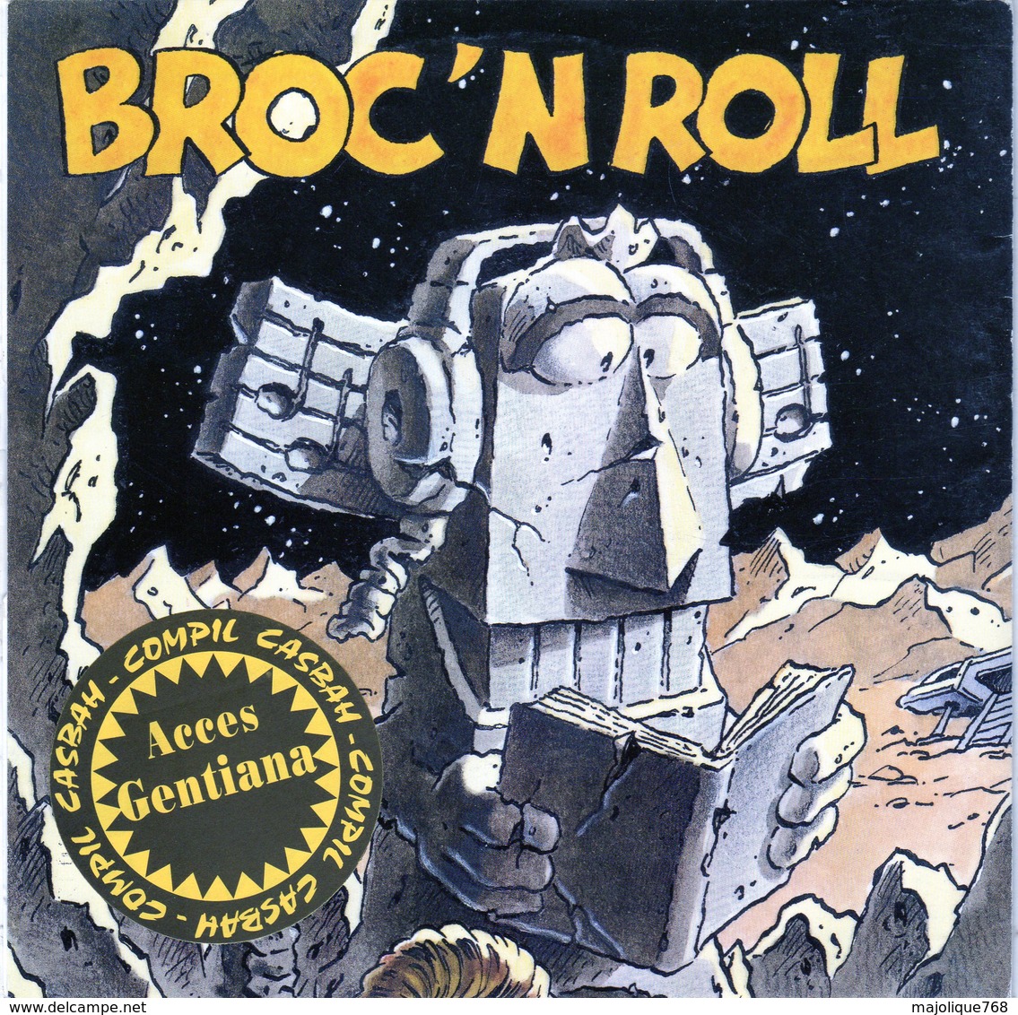 Broc ' N Roll - Broc' N Pile - Broc' N Face - Gentiana - N°000780 - - Rock