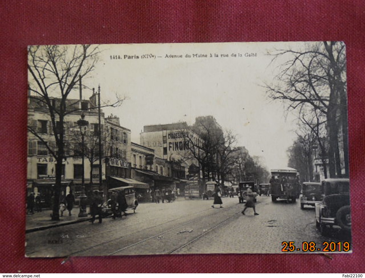 CPA - Paris - Avenue Du Maine à La Rue De La Gaîté - Arrondissement: 14