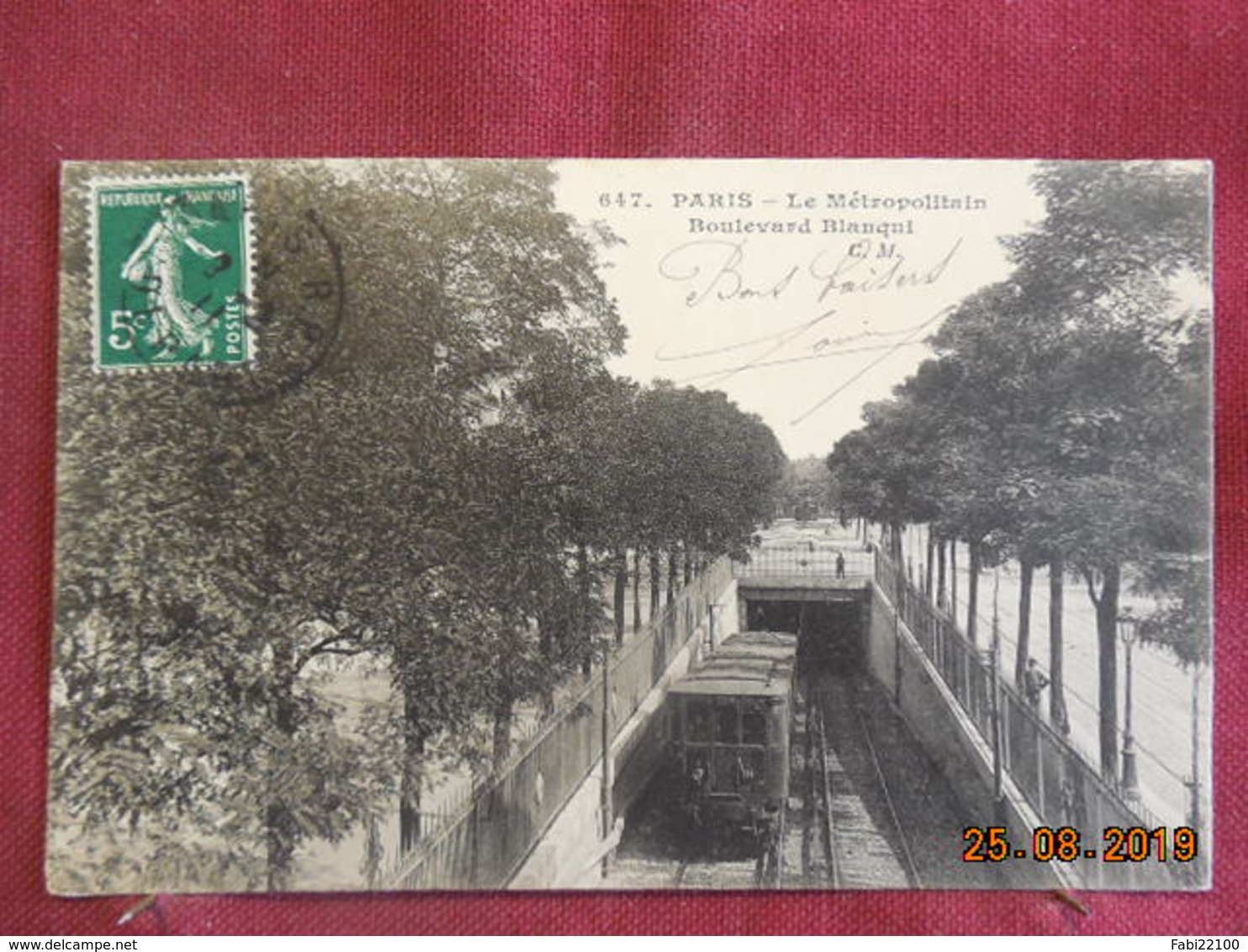 CPA - Paris - Le Métropolitain - Boulevard Blanqui - Arrondissement: 14