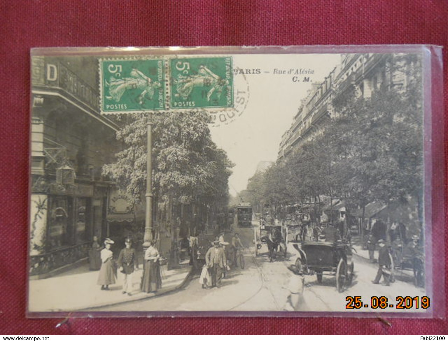 CPA - Paris - Rue D'Alésia - Arrondissement: 14