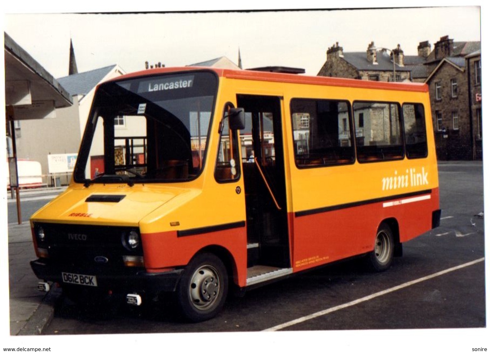 35mm ORIGINAL PHOTO BUS UK LANCASTER RIBBLE 612 IVECO MINI LINK - F180 - Other & Unclassified