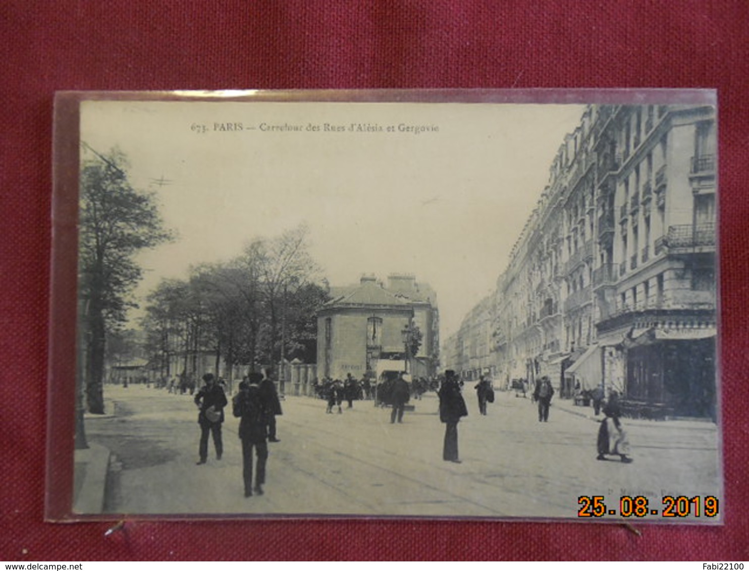 CPA - Paris - Carrefour Des Rues D'Alésia Et Gergovie - Arrondissement: 14