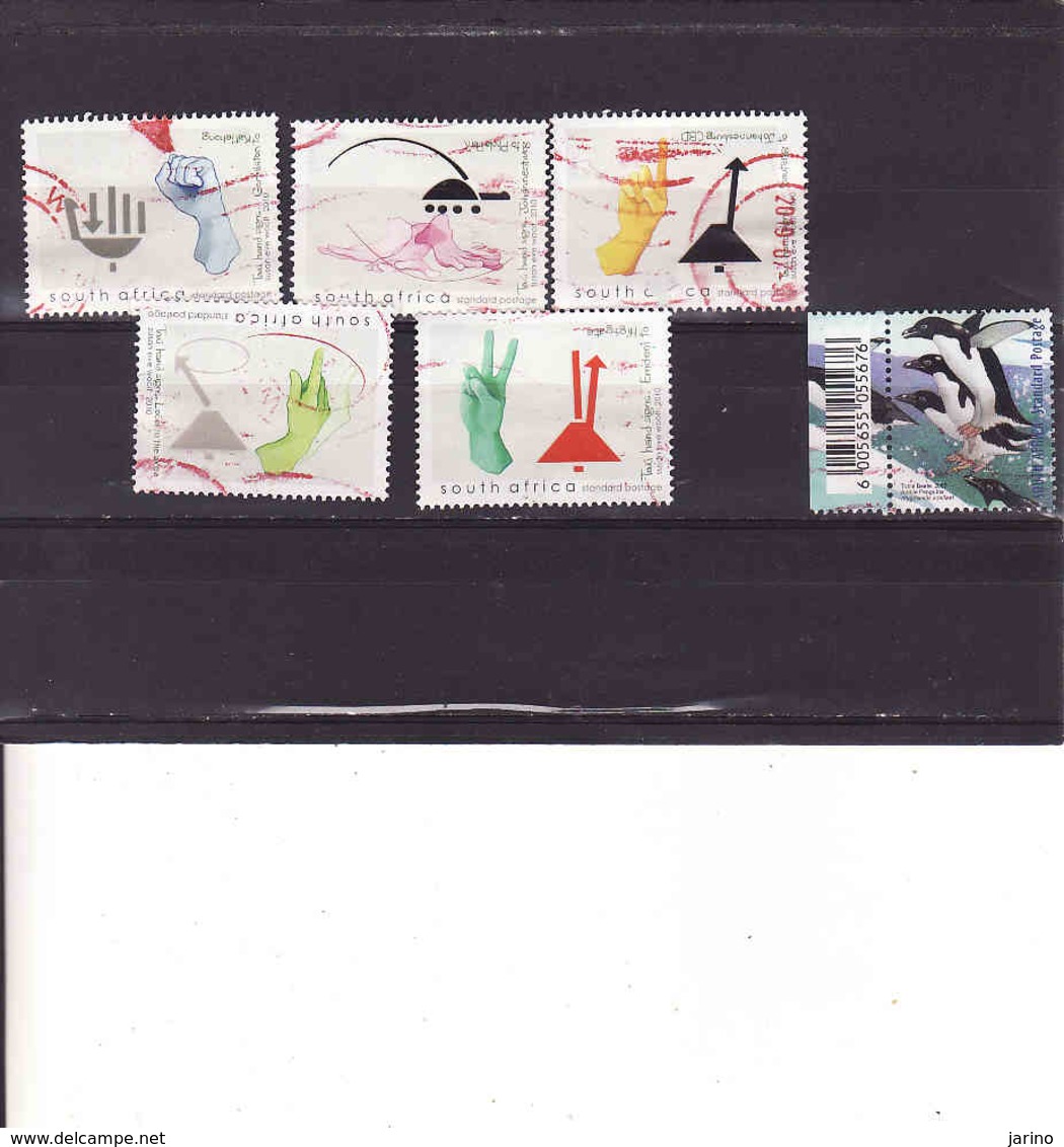 South Africa 2 X 2010 + 1 X Year 2007, Used - Used Stamps