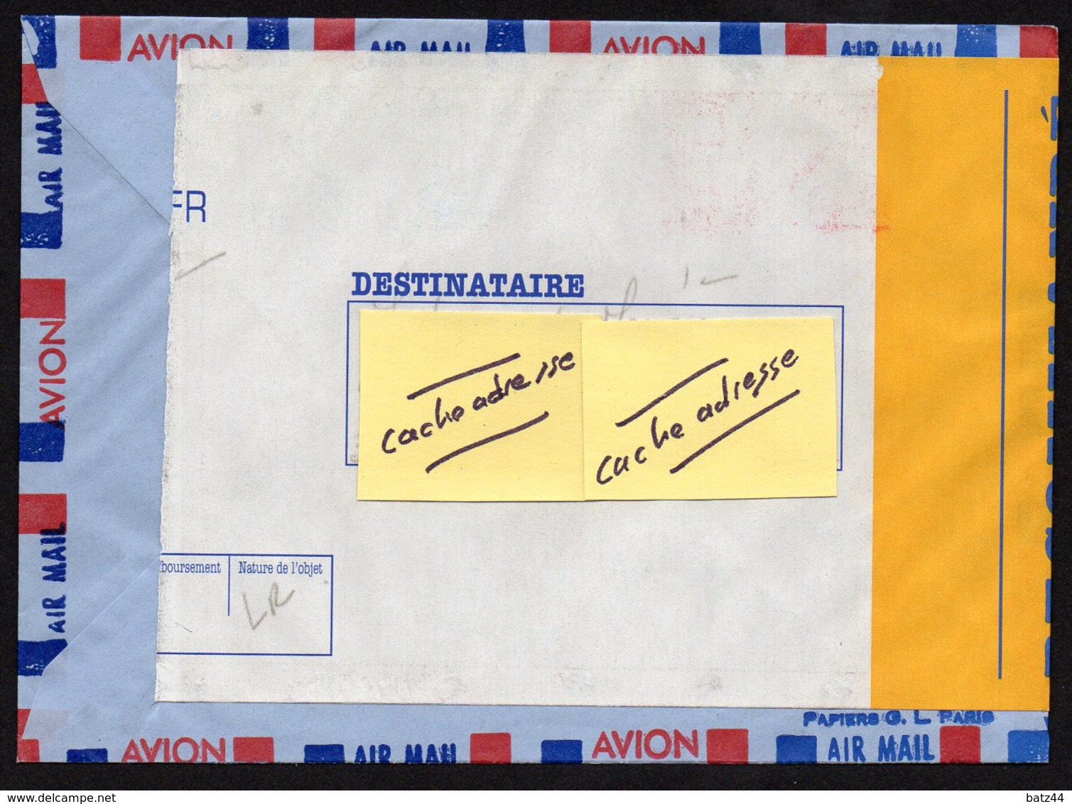 SAINT-PIERRE-ET-MIQUELON  975 Enveloppe Cover En Recommandé Saint Pierre 31 12 1991 - Lettres & Documents