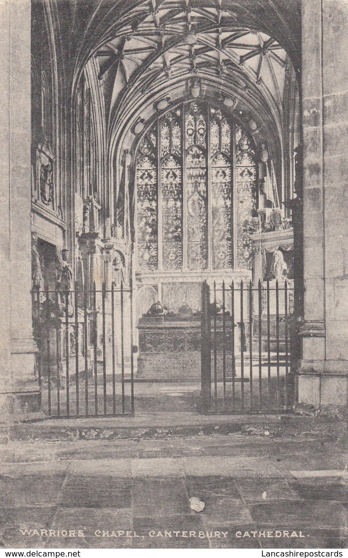 Postcard Canterbury Cathedral Warriors' Chapel My Ref  B13595 - Canterbury