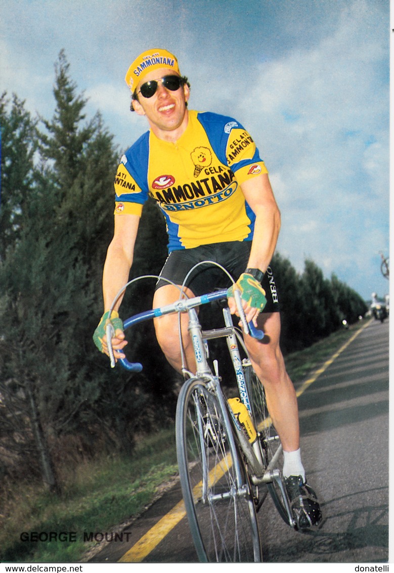 MOUNT George USA (Princeton (New Jersey), 14-9-'55) 1981 Sammontana - Benotto - Cyclisme
