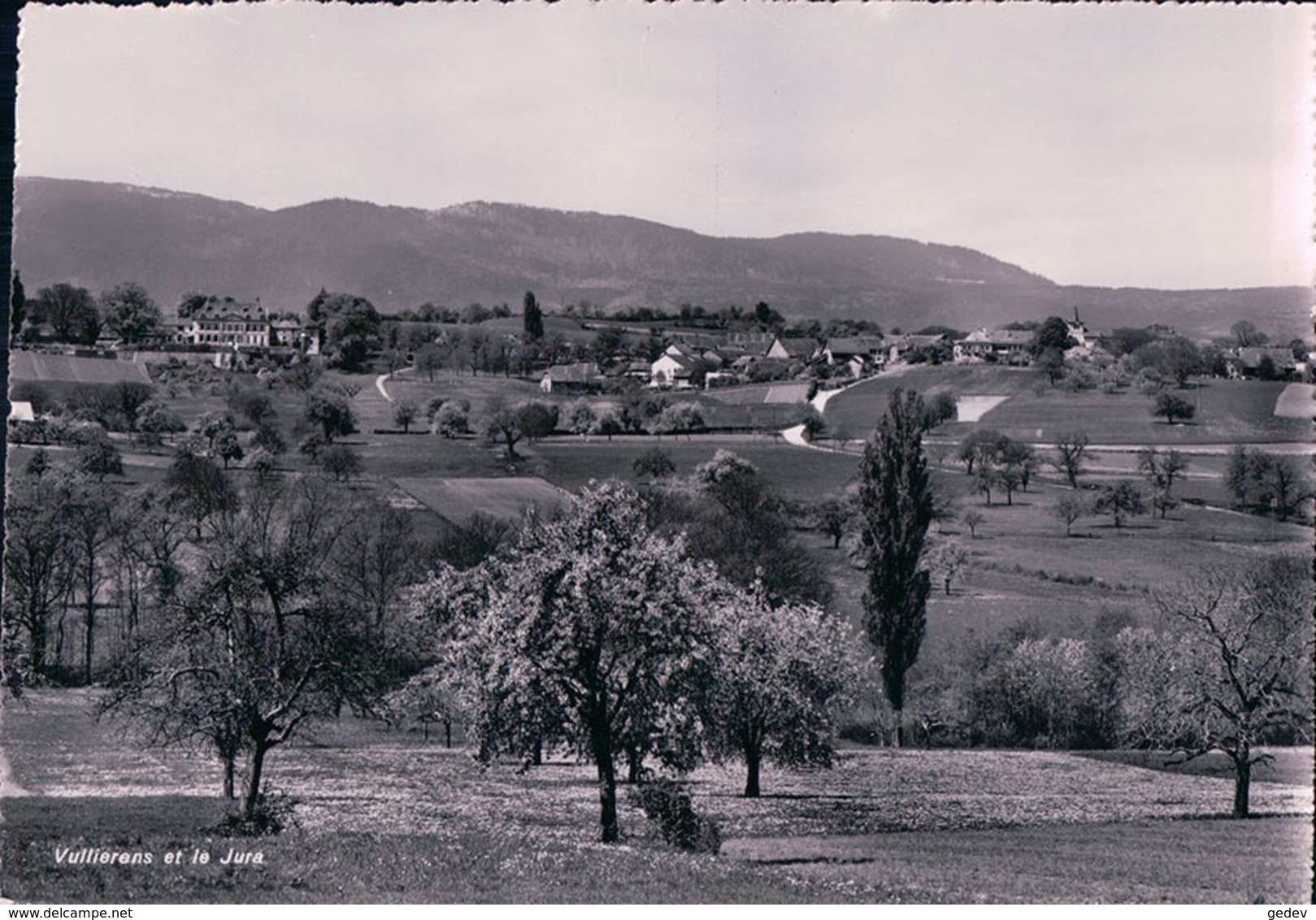 Vullierens VD Et Le Jura (8592) 10x15 - Vullierens