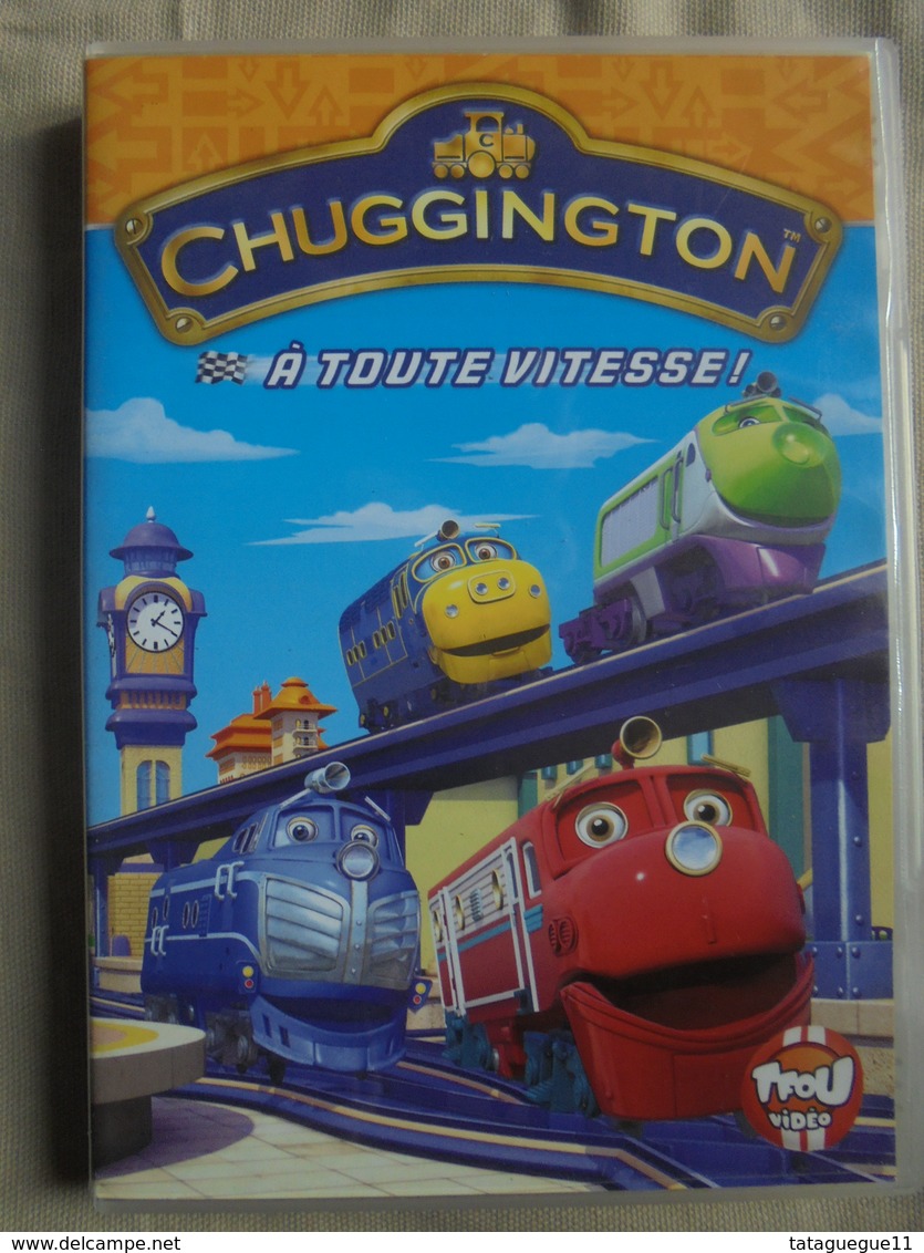 Vintage - DVD CHUGGINGTON A Toute Vitesse TFou Vidéo 2011 - Kinder & Familie