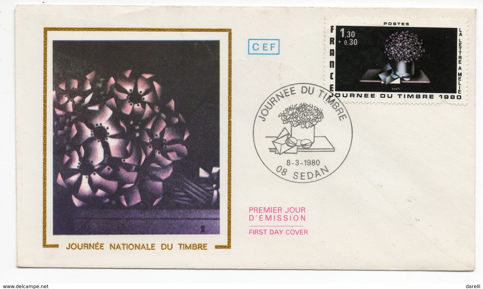 FDC France 1980 - Journée Du Timbre 1980 - YT 2078 - 08 Sedan - 1980-1989