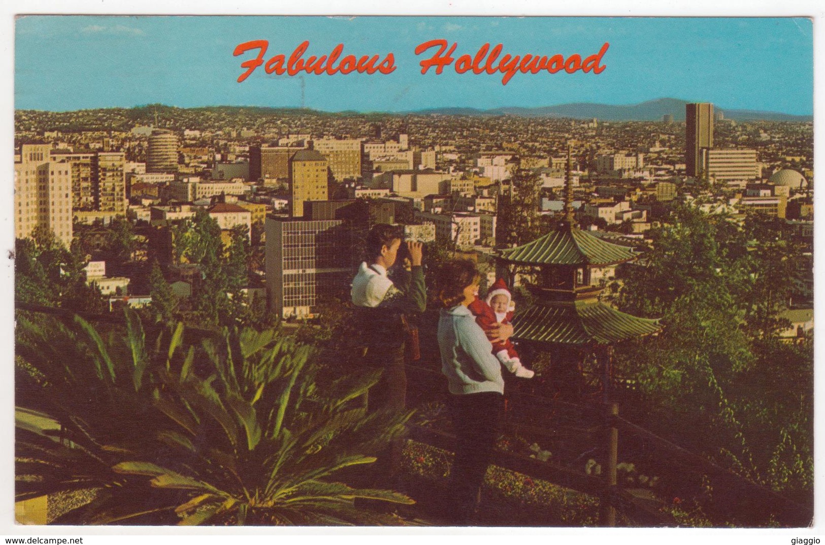 °°° 13822 - USA - CA - FABULOUS HOLLYWOOD - 1968 With Stamps °°° - Los Angeles
