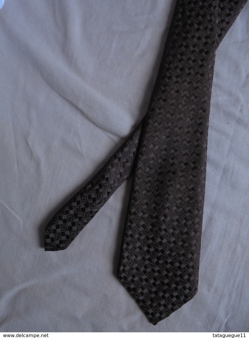 Vintage - Cravate Marron Steve Craig Années 60 - Ties