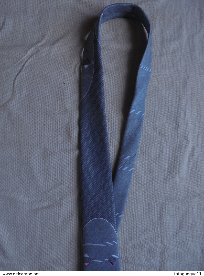 Vintage - Cravate Grise Truilhet Confection Quillan - Ties