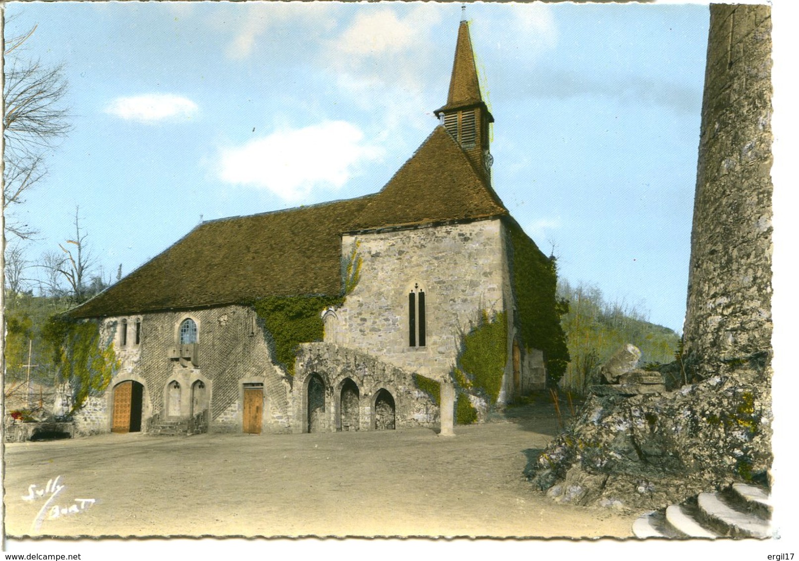 15270 LANOBRE - La Chapelle Du Château De Val Au Bord Du Lac De Bort - Qualité Photo Véritable - Otros & Sin Clasificación