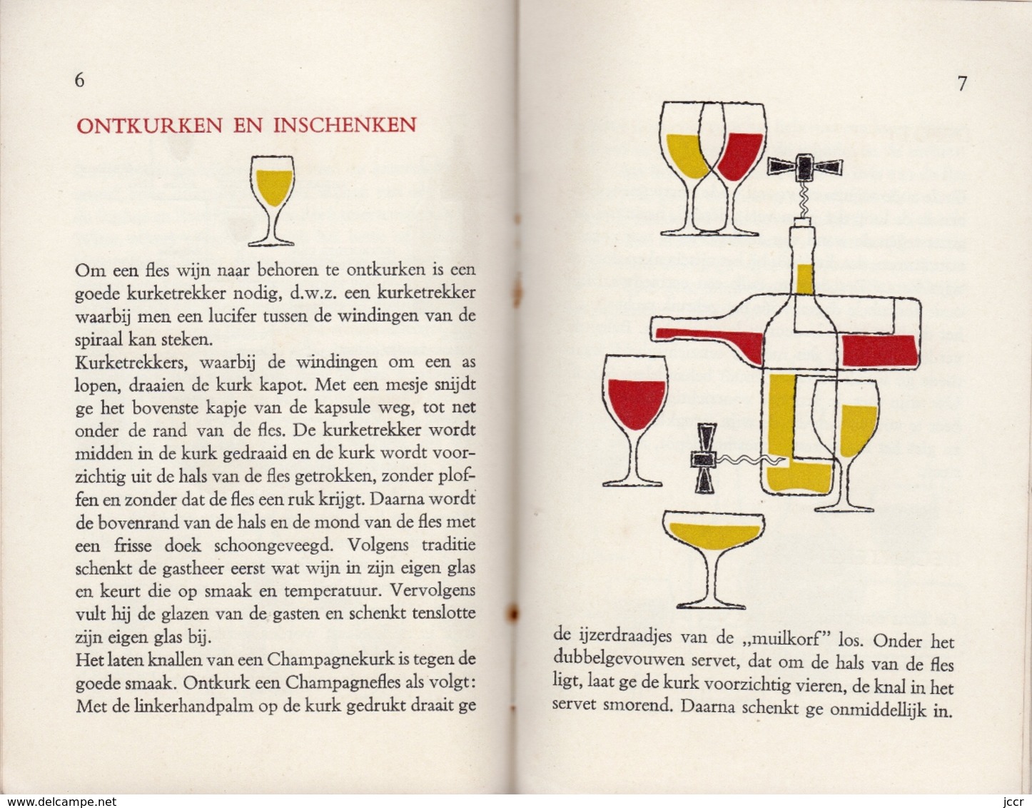 Wenken Voor Liefhebbers Van Wijn (Astuces Pour Les Amateurs De Vin) - Vers 1960 - Cuisine & Vins