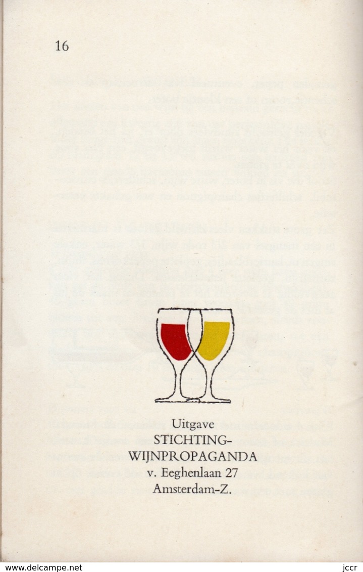 Wenken voor liefhebbers van wijn (Astuces pour les amateurs de vin) - vers 1960