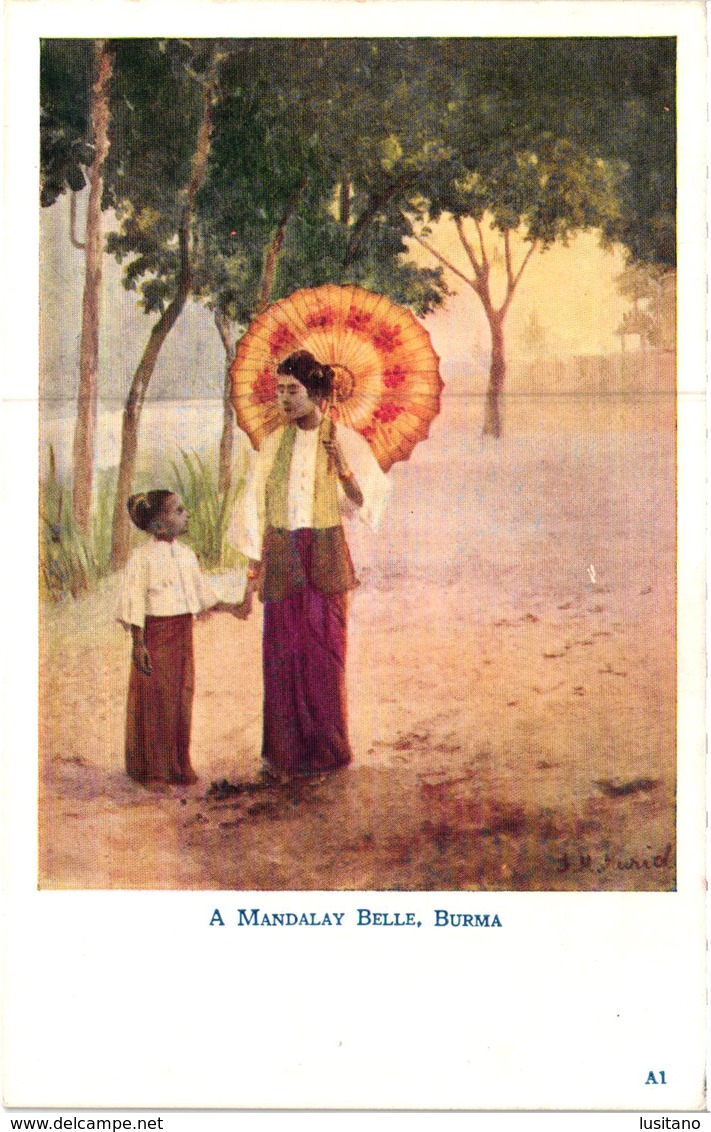 Burma, A Mandalay Belle ( Myanmar ) - Myanmar (Burma)