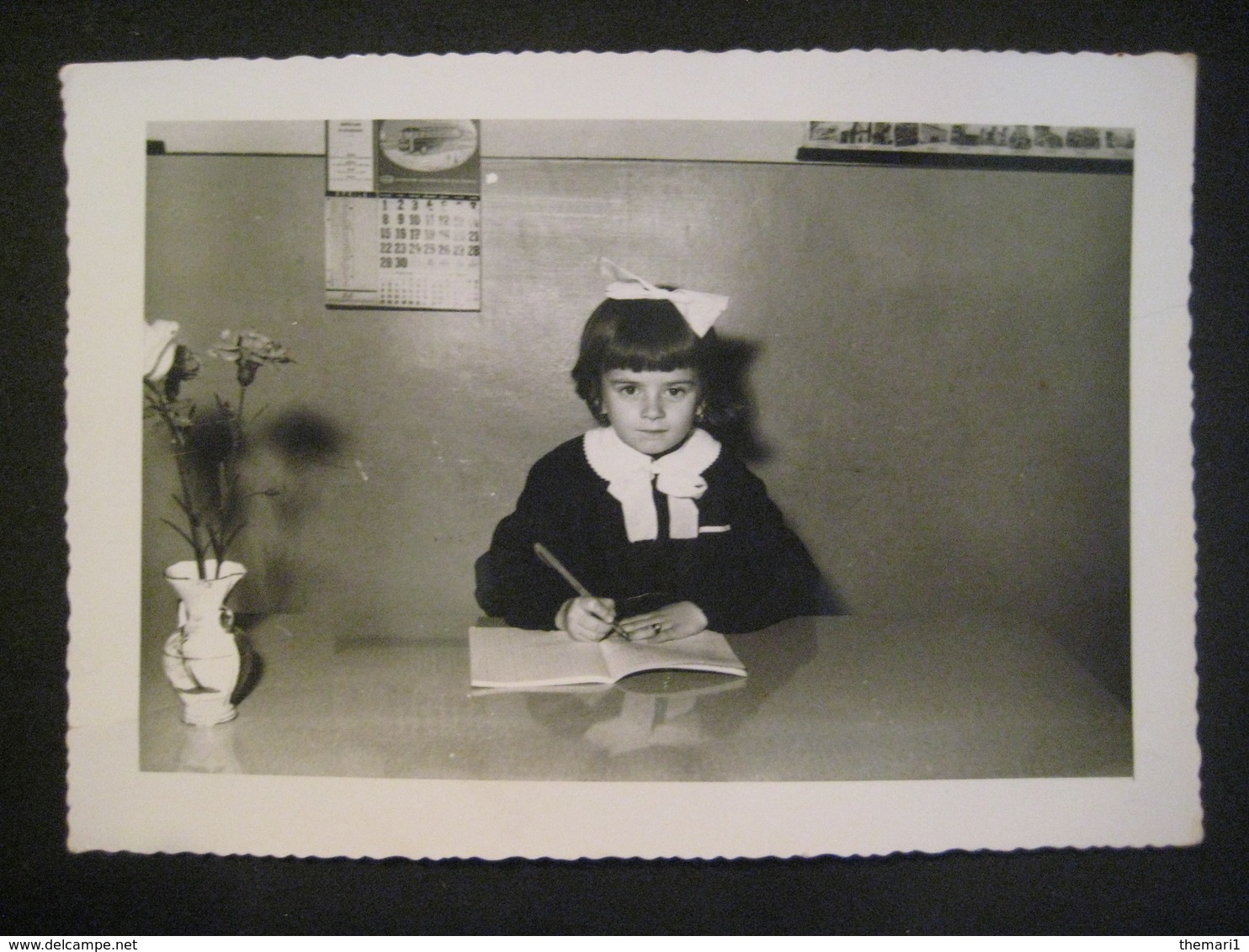 FOTO SCOLARA ALUNNA SCUOLA ECOLE SCHOOL JEUNE FEMME CHILD BAMBINA - Métiers