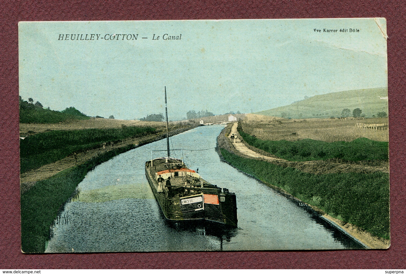 HEUILLEY-COTTON  (52) : " LE CANAL " - Montier-en-Der