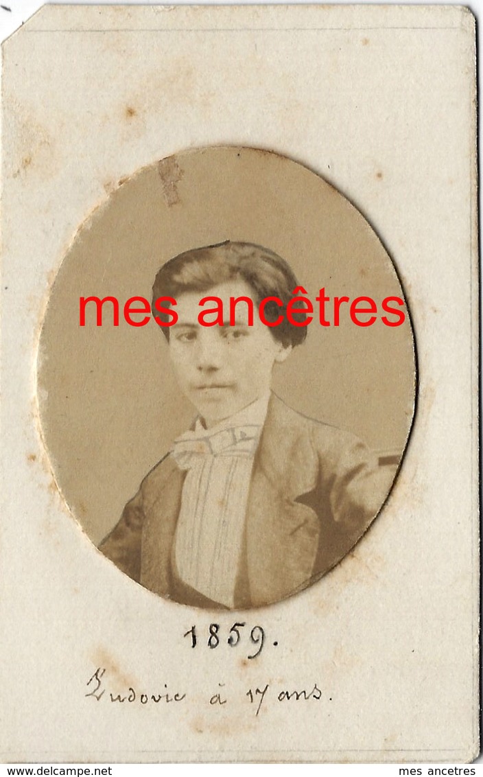 Famille GUITTON--Ludovic GUITTON 1842-1914 Fils D'Etienne Et Thaïs DUPONT DES JUMEAUX - Anciennes (Av. 1900)