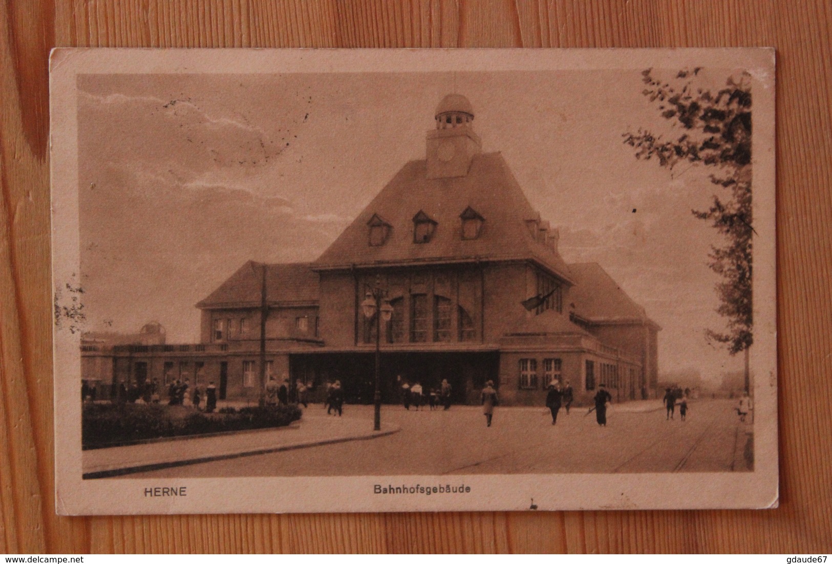 HERNE - BAHNHOFSGEBÄUDE - Herne