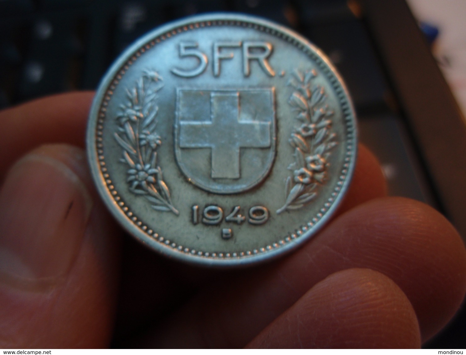 5 Francs Berger Des Alpes / Bouclier Suisse. 1949 B - Berne. - Autres & Non Classés