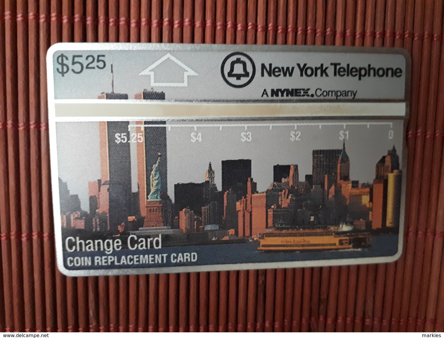 Landis & Gyr Phonecard US 108 D (Mint,Neuve) Rare - [1] Hologramkaarten