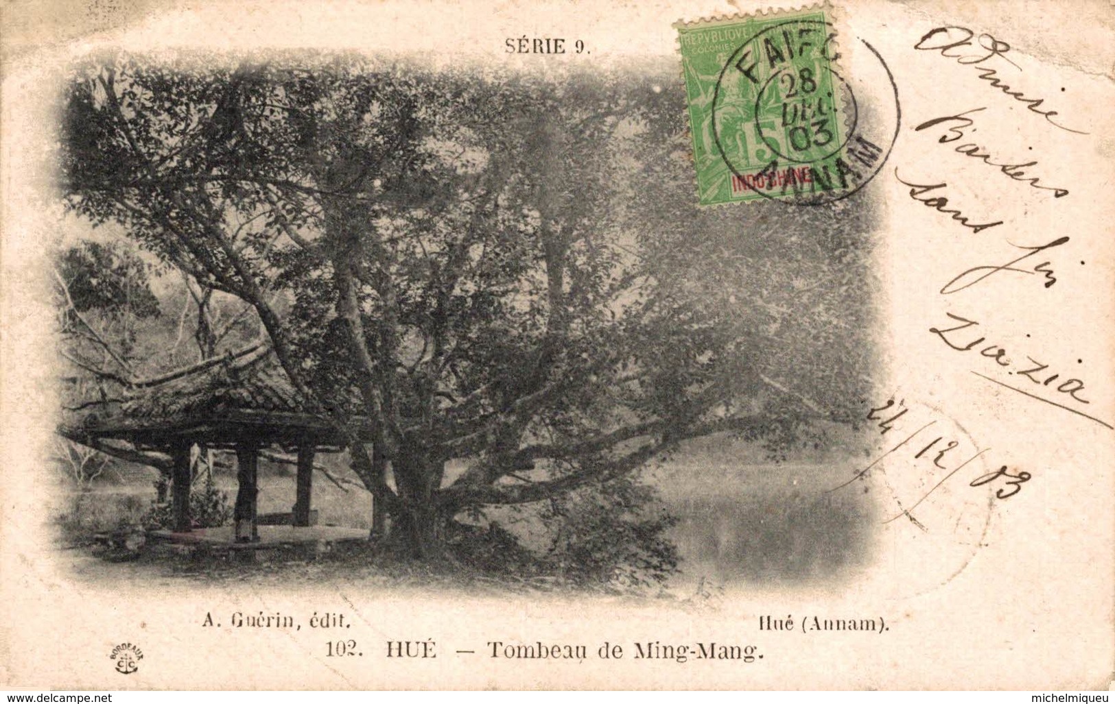 8754-2019   INDOCHINE HUE TOMBEAU DE MIND-MANG - Vietnam