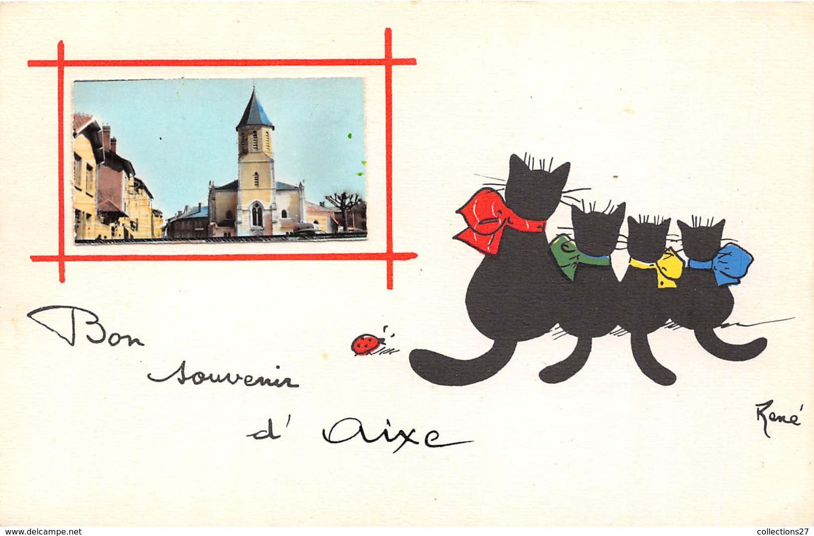 87-AIXE-SUR-VIENNE- BON SOUVENIR - Aixe Sur Vienne