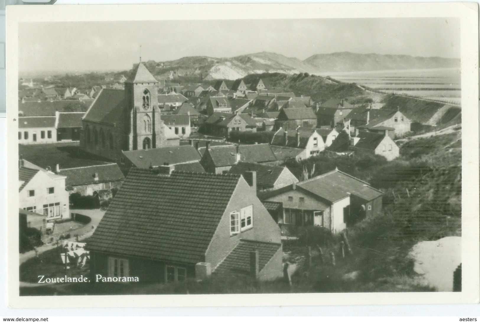 Zoutelande; Panorama - Gelopen. (J. De Visser En Zn. - Zoutelande) Lees Info! - Zoutelande