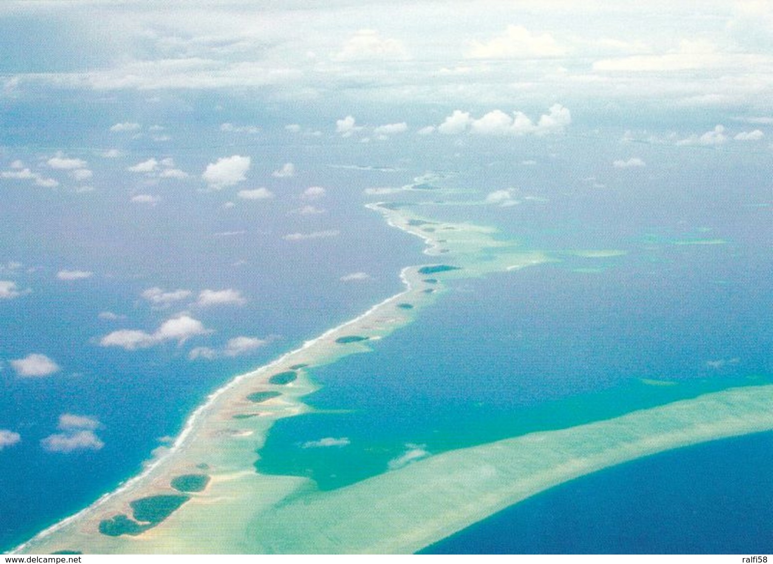 1 AK Marshall Islands * Blick Auf Die Inseln Im Majuro Atoll - Luftbildaufnahme * - Marshall