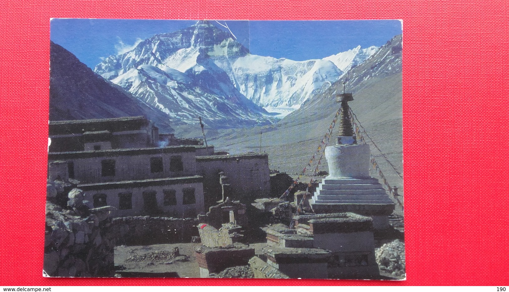 MT.EVEREST 8848 M.Pogled Iz Samostana Rongbuk Monastery.Autographs-Climbing.Foto:VIKI GROSELJ - Tibet