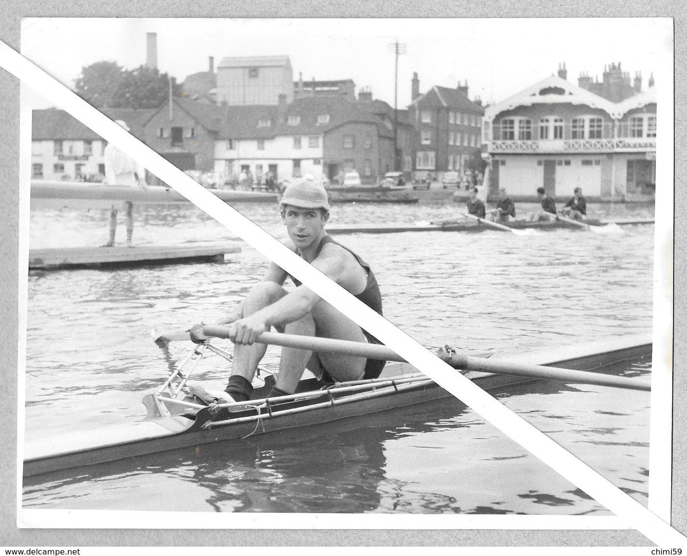 PHOTO PRESS - HENLEY REGATTA -  Vyacheslav Ivanov - BOATING - AVIRON - CANOTTAGGIO - 1958 - Sport