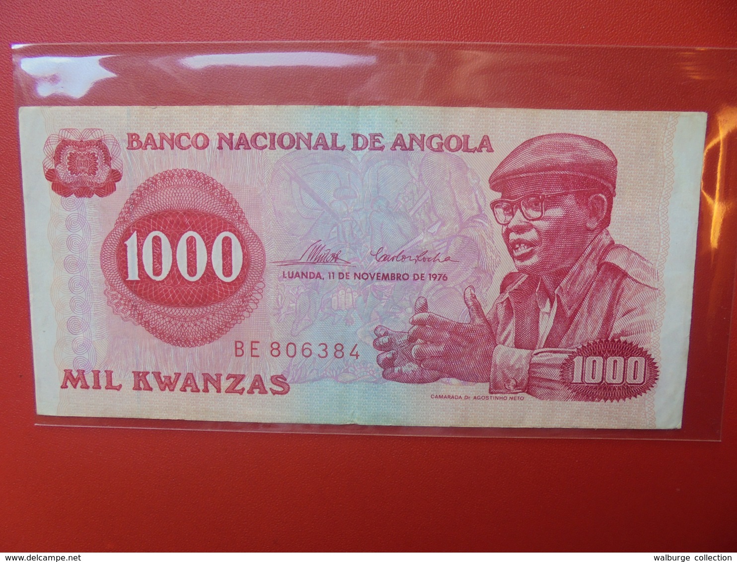 ANGOLA 1000 KWANZAS 1976 CIRCULER (B.6) - Angola