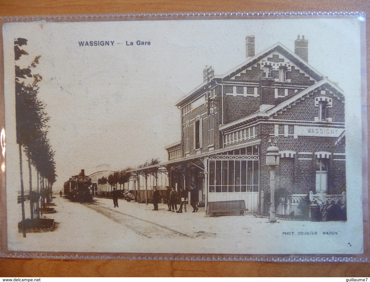 CPA - Wassigny - La Gare - Train - Locomotive - 1928 - Autres & Non Classés