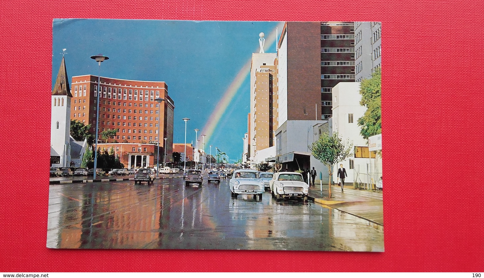 Auto.Rainbow.Salisbury.AFTER THE STORM,JAMESON AVENUE.Rhodesia - Simbabwe