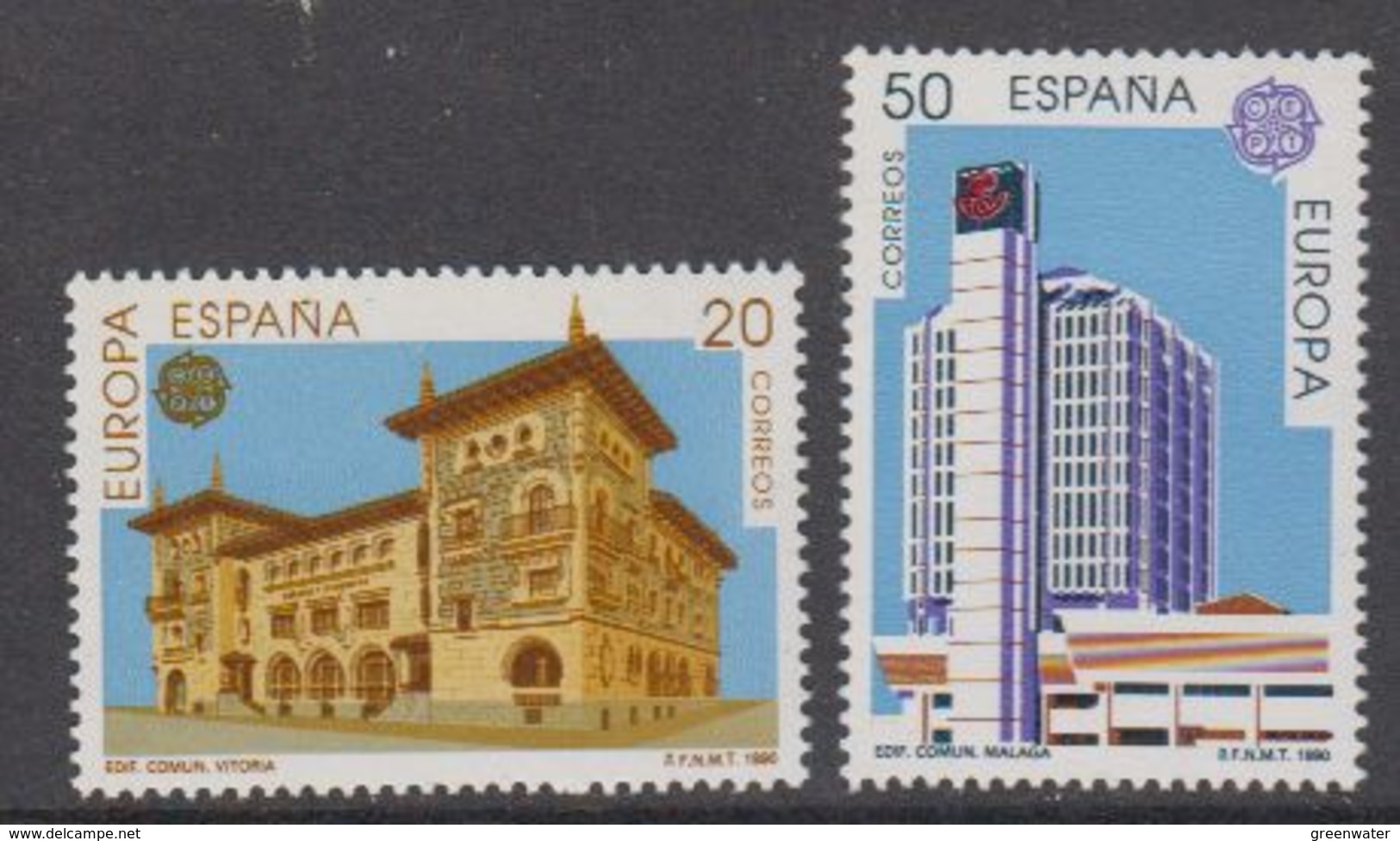 Europa Cept 1990 Spain 2v ** Mnh (44416A) - 1990